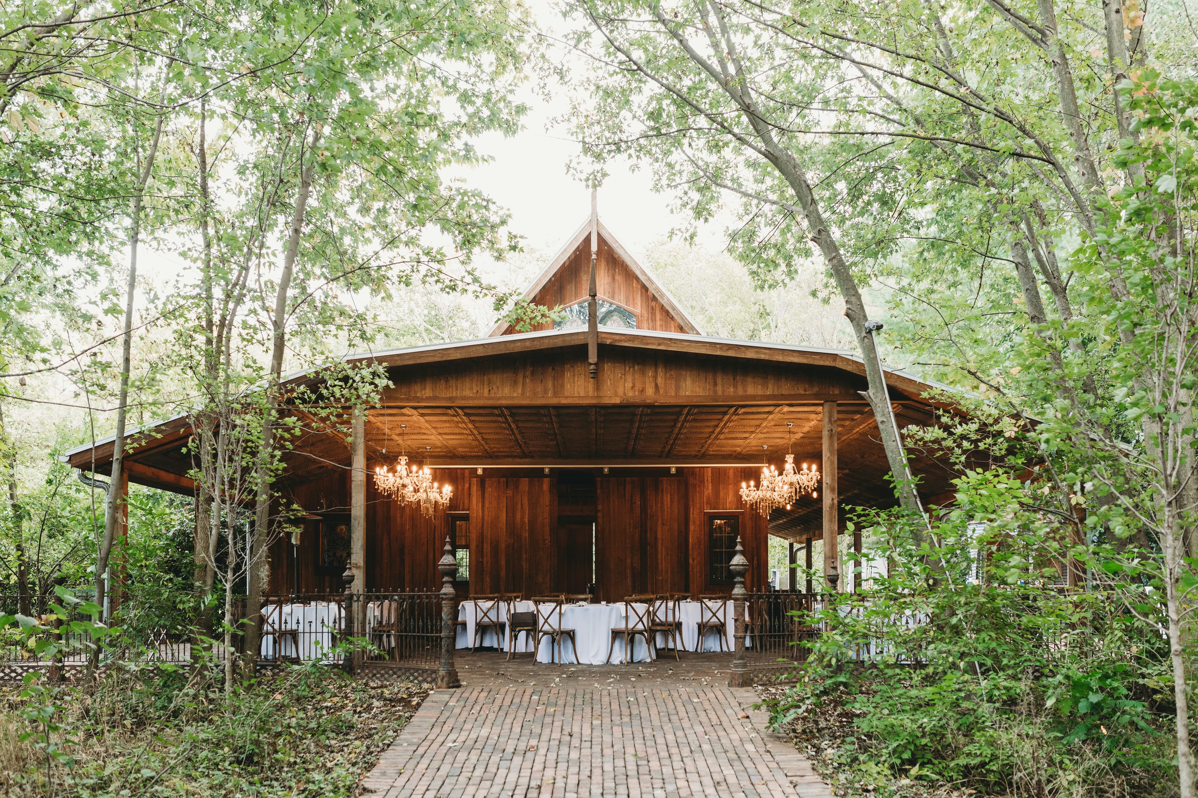 Rustic barn wedding venue