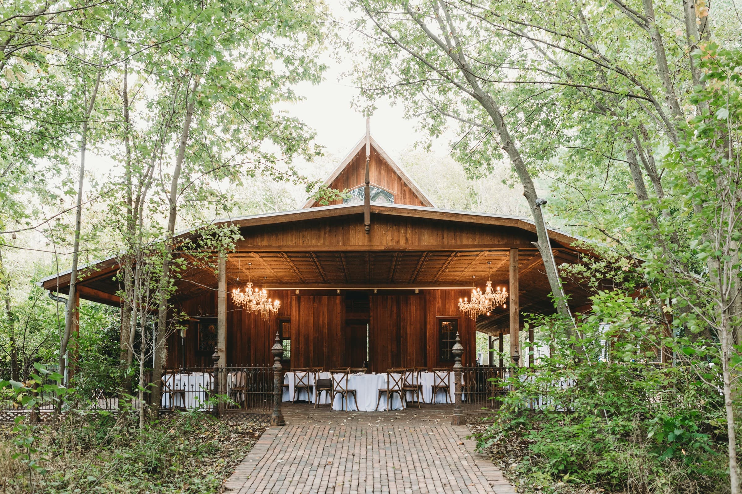 Rustic barn wedding venue